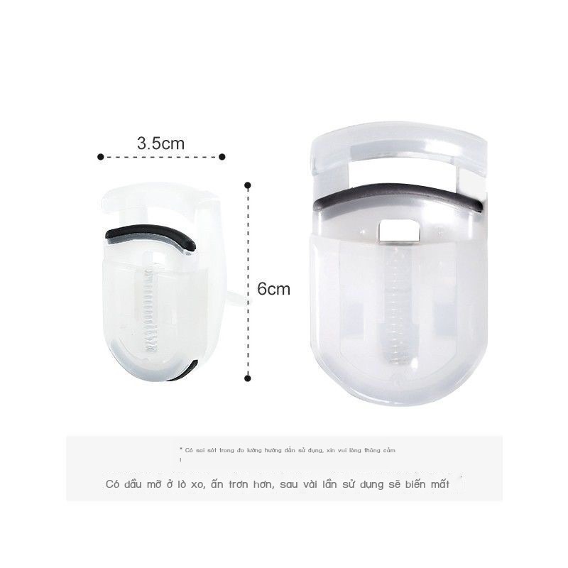 Kẹp Uốn Mi Cong MU.JI Size Mini Du Lịch, Êm Ái Không Gây Gãy Rụng Mi