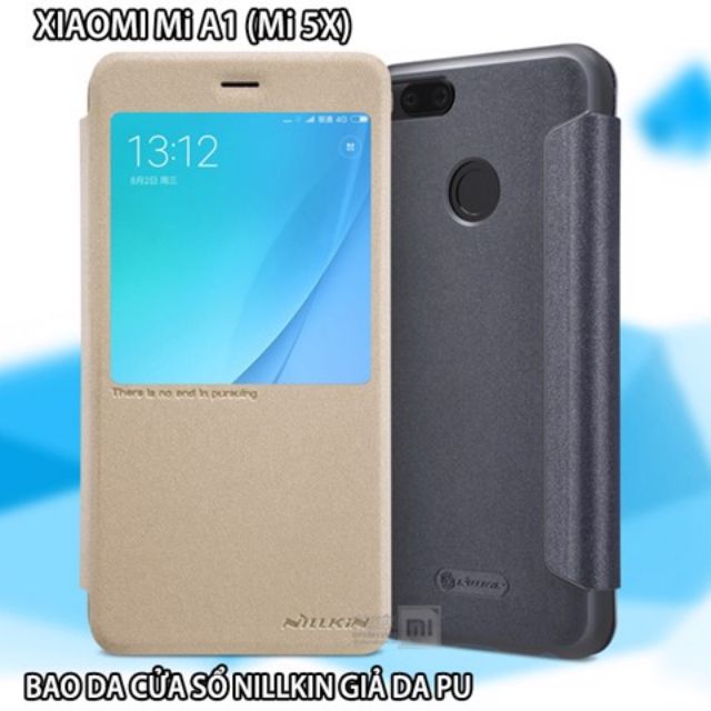 Bao da Xiaomi Mi 5X chính hãng Nillkin Sparkle