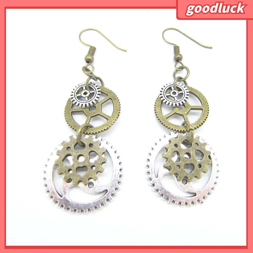 Khuyên Tai Hình Bánh Răng Độc Đáo Cho Nữ