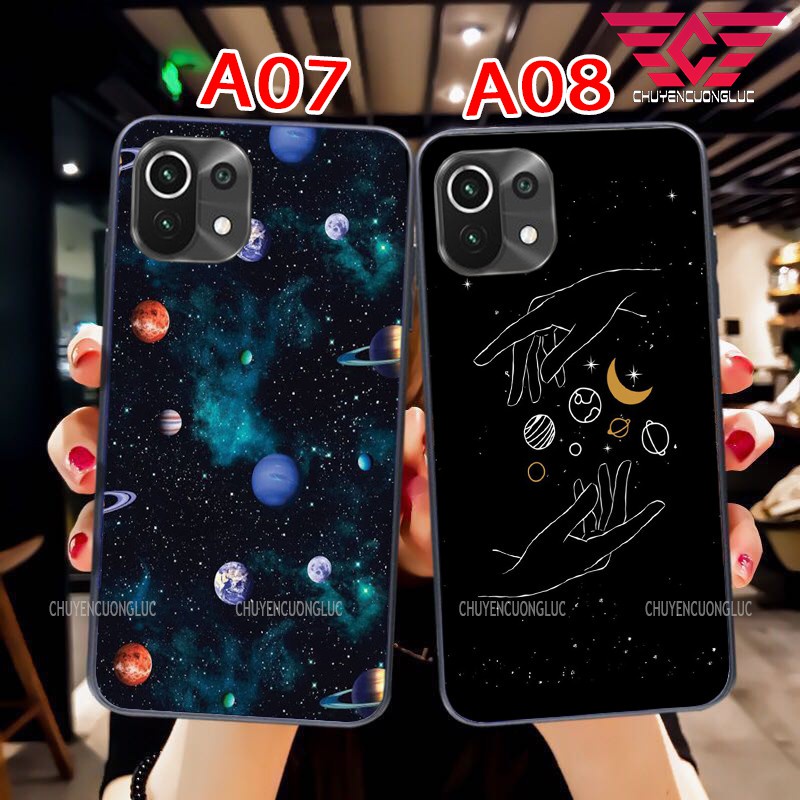 [HOT] Ốp lưng Xiaomi mi 11 mặt lưng ép kính chống bể hình vũ trụ ngân hà đẹp