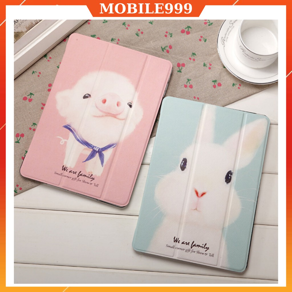 Bao da ipad Silicon hình Thỏ đẹp ốp ipad Gen 5/6/7/8/9/Pro 10.5/Air 1/2/3/Mini 1/2/3/4/5...MOBILE999