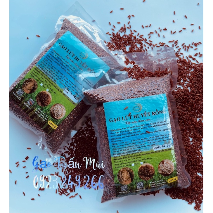5Ký Gạo lứt huyết rồng (Hút Chân Không)