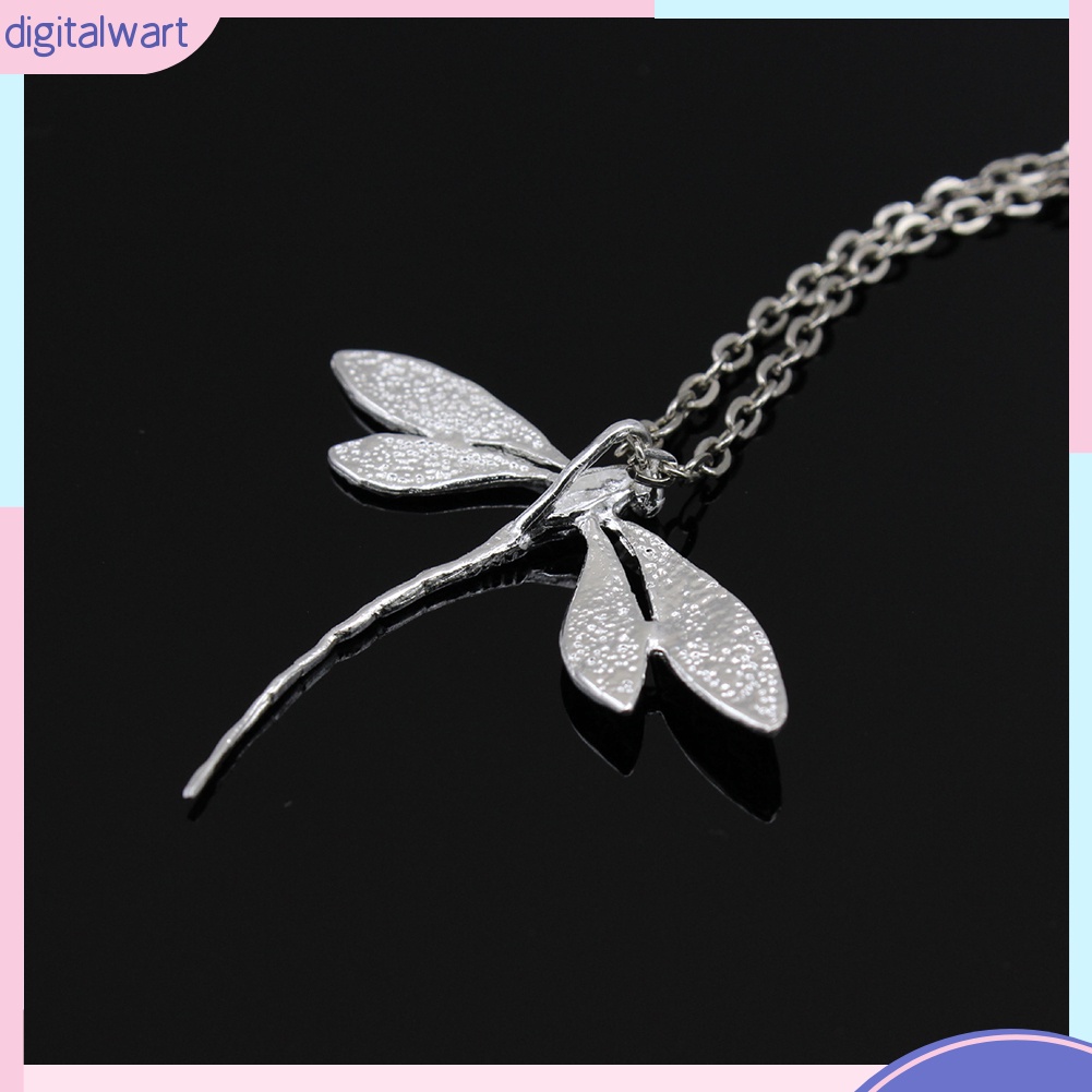Dây Chuyền Hợp Kim Mặt Hình Chuồn Chuồn Dễ Thương Cá Tính Dành Cho Nữ