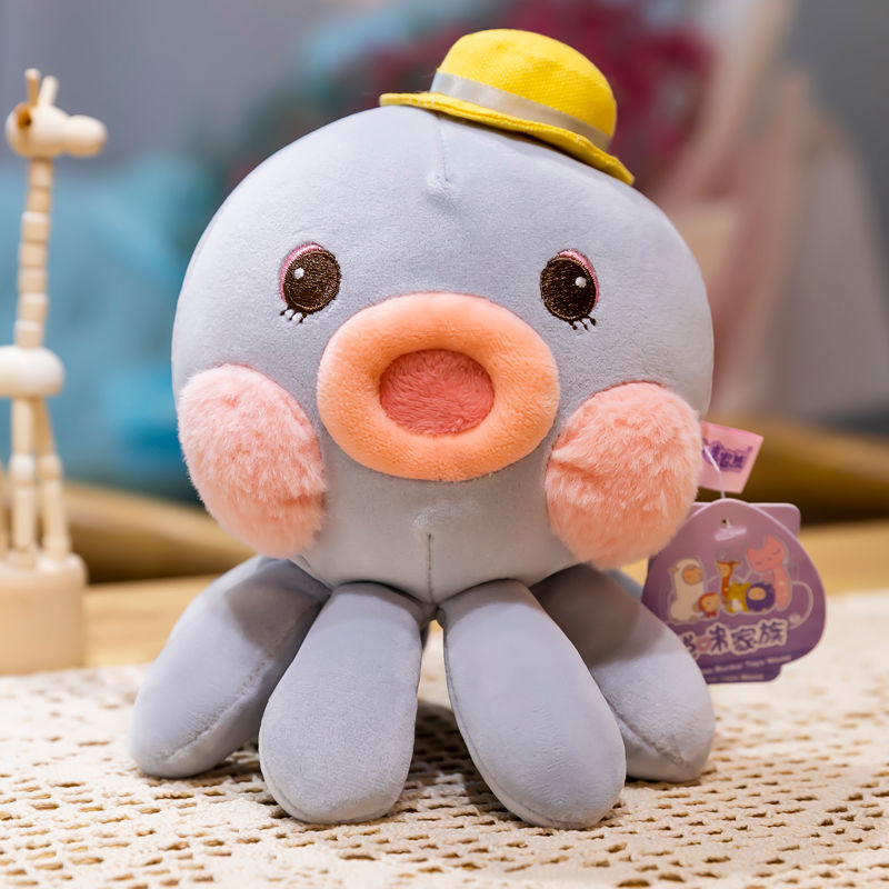 【Ready Stock】đồ chơi cho bé Cute octopus plush toy 20 cm-40 cm
