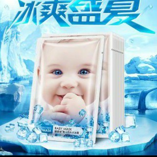 Mặt nạ em bé đá băng bổ sung nước
