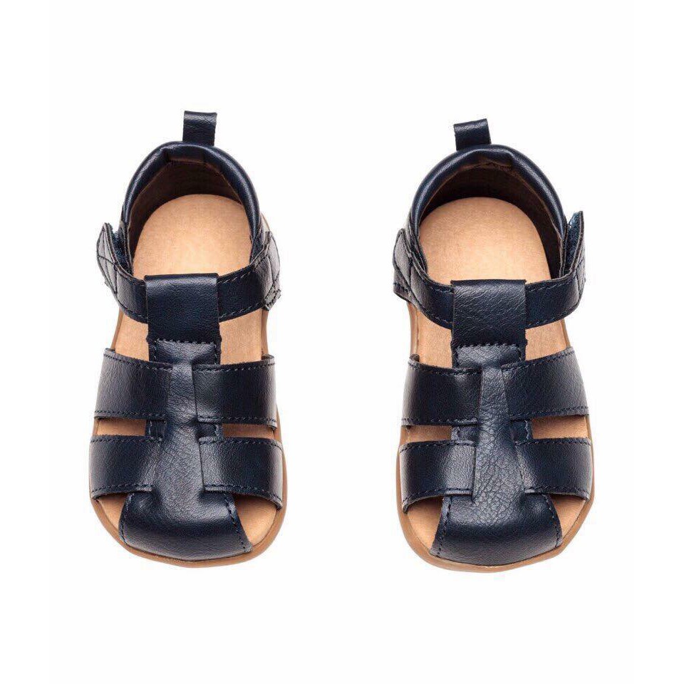 Dép sandal H&M tím than bé trai