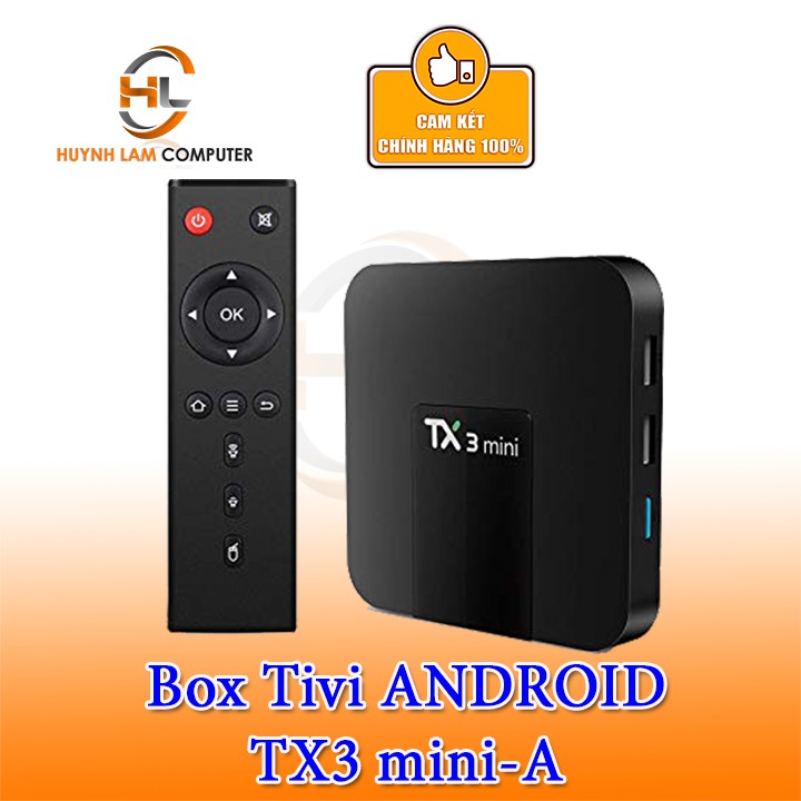 BOX TIVI ANDROID Tanix TX3 mini-A RAM 2G – BỘ NHỚ 16G ( BiẾn TiVi Thường Thành TVi Smart )
