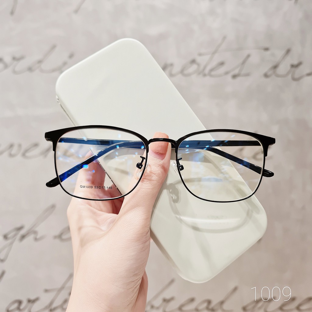 [Mã SKAMA07 giảm 8% đơn từ 250k] Gọng kính mắt kim loại tròn thời trang nhiều màu Lilyeyewear 1009 | BigBuy360 - bigbuy360.vn