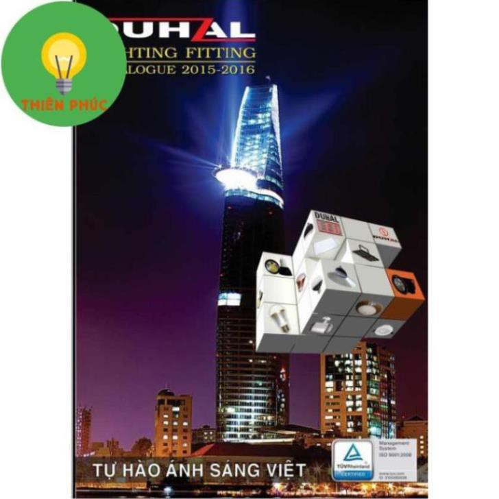 Đèn led âm trần downlight tán quang - chiều sâu 12W DUHAL (DFA012) Hàng Chính hãng