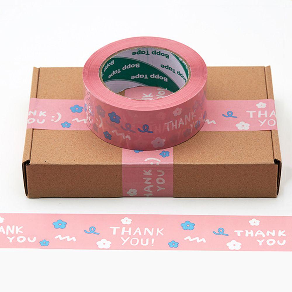 Cuộn Băng Keo Làm Đẹp In Chữ Thank You