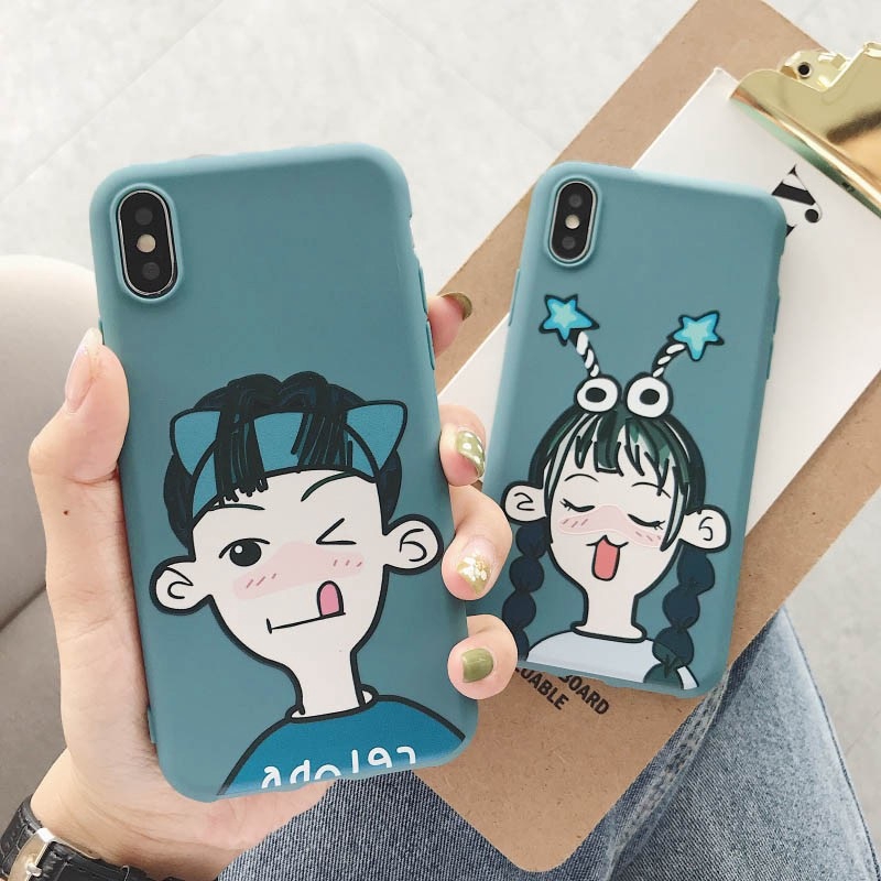 Ốp lưng iphone boy girl trơn 5/5s/6/6plus/6s/6splus/7/7plus/8/8plus/x/xr/xs/11/12/pro/max/plus/promax - Awifi Case G2-4 | BigBuy360 - bigbuy360.vn