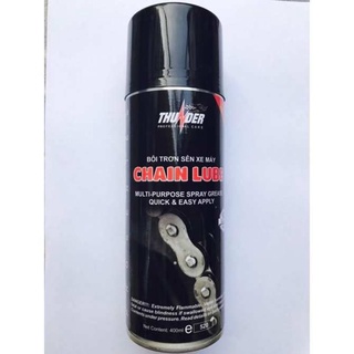 Bộ chăm sóc sên THUNDER 400ml ( vệ sinh sên , bảo dưỡng sên , bàn chải)