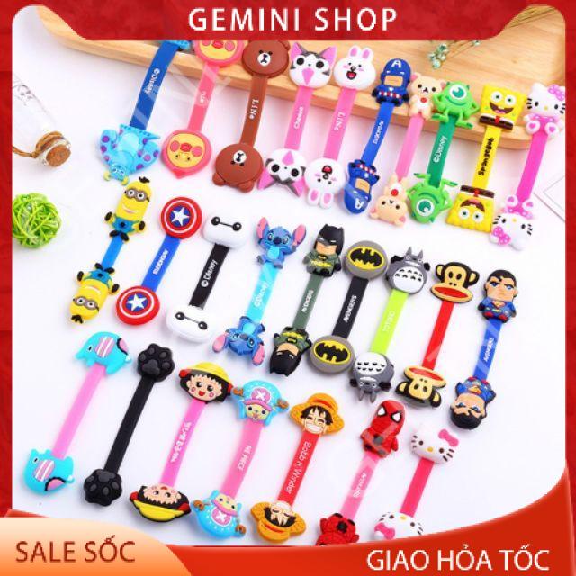 Băng quấn cáp sạc, tai nghe dễ thương ngẫu nhiên hình