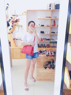 💕 Sandal chiến binh cột dây da thật 