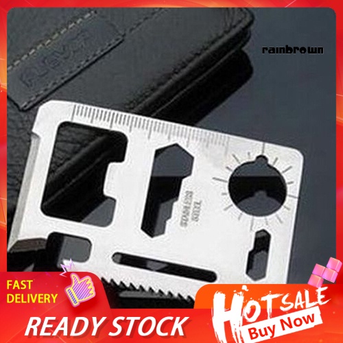 Bộ dụng cụ sinh tồn đa năng 11 trong 1 kèm túi đựng