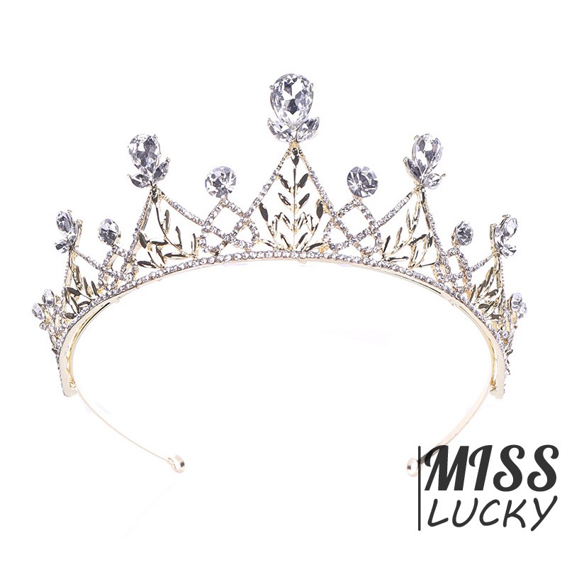 Vương miện kiểu dáng thời trang sang trọng dành cho nữ