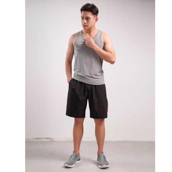 Áo tank-top nam ARISTINO dáng Slim fit tôn dáng, cotton thấm hút mồ hôi tốt, co giãn nhẹ -  ATT010S8