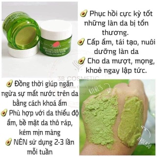Lọ mask bơ đình đám