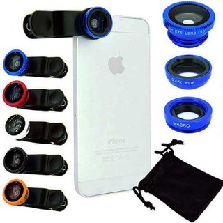 Lens chụp ảnh 3 trong 1 Universal