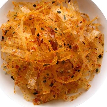 1Kg Bánh Tráng Sợi Sate Hành Long An mềm ngon