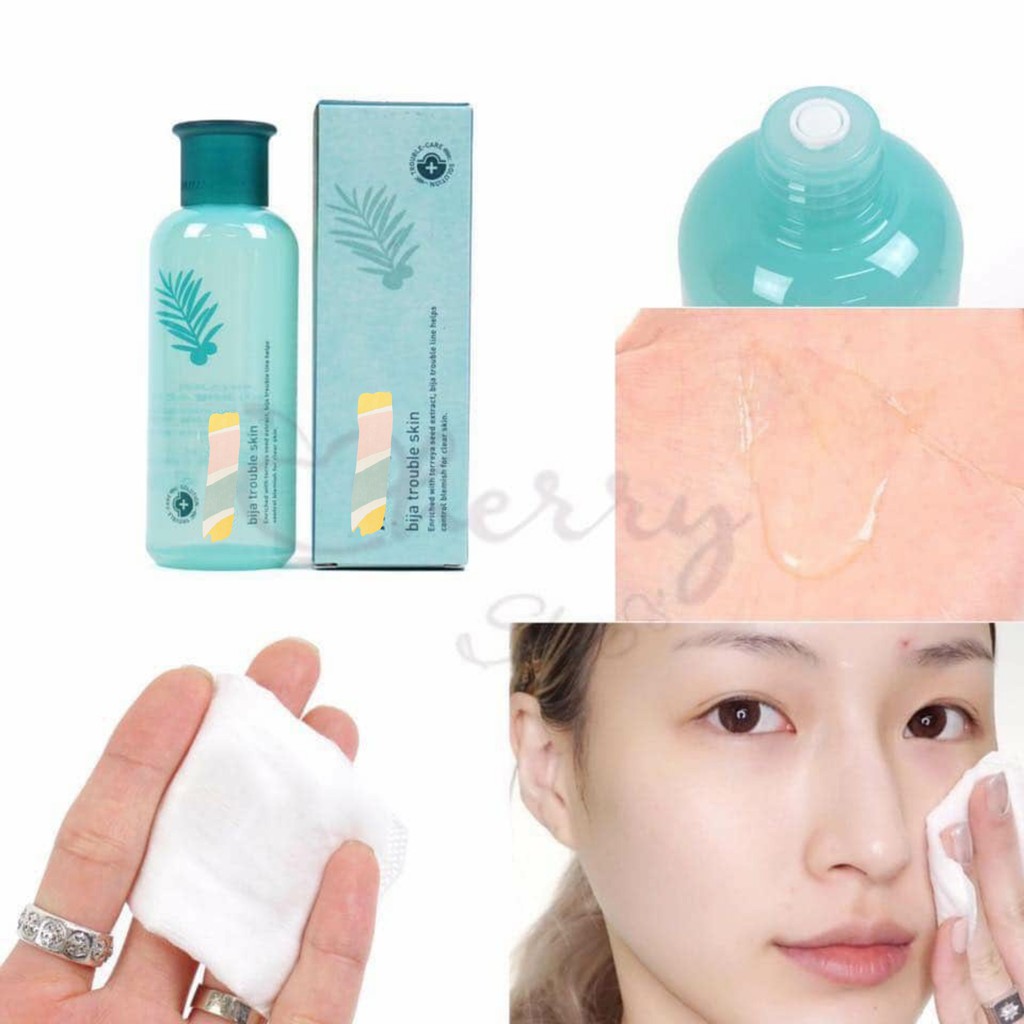 Nước hoa hồng cho da mụn Bija Trouble Skin