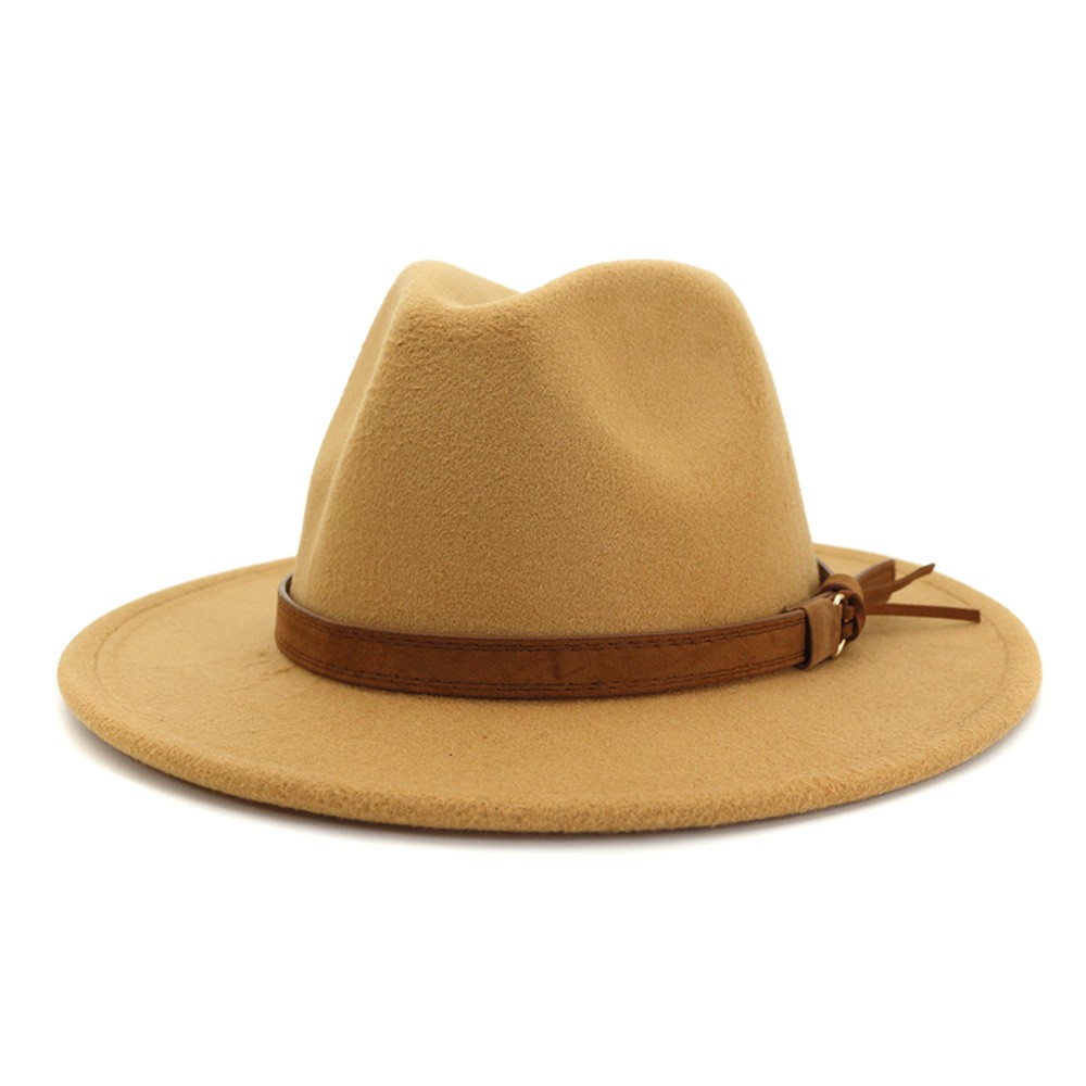 Mũ Phớt Fedora Nam Nữ FN01 Cao Cấp Vành Rộng Mugout  - Nón Phớt Vintage Thời Trang Chất Nỉ | Mũ Chất HCM