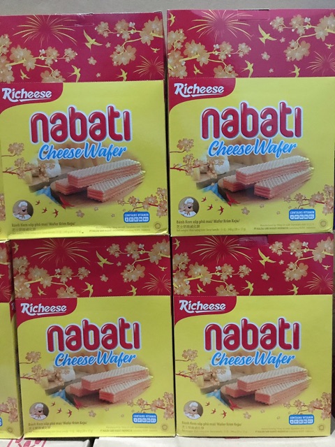 Bánh xốp phô mai NABATI 340g