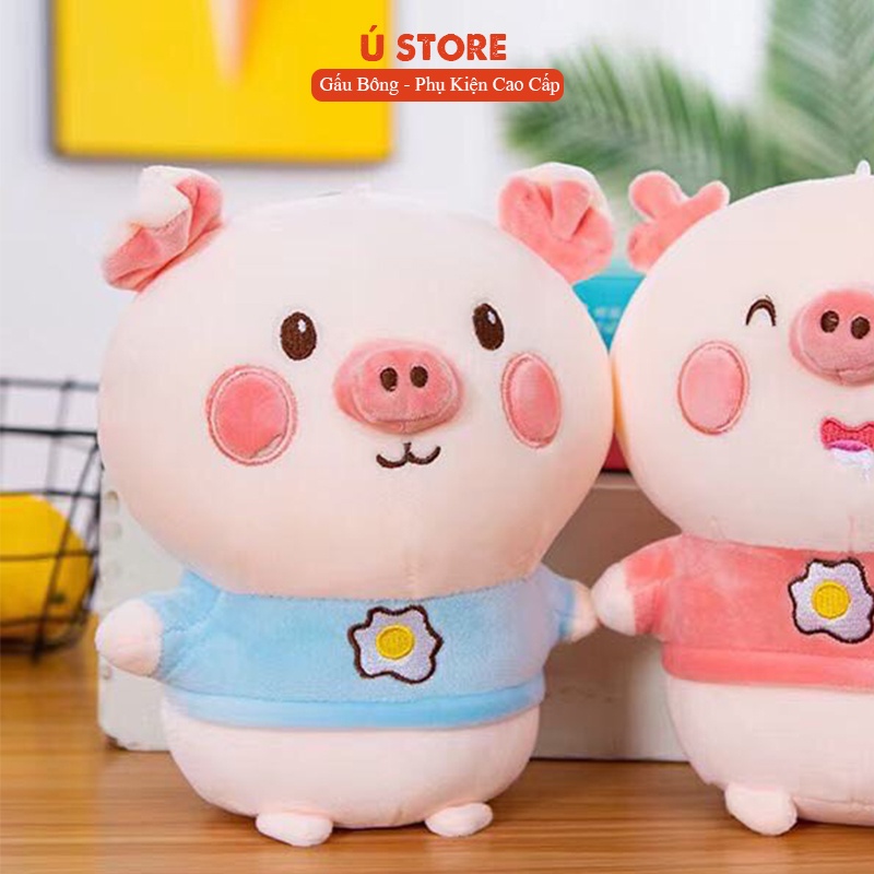 Gấu Bông Heo Chảy Dãi 25cm, Kiểu đáng yêu, mềm mịn