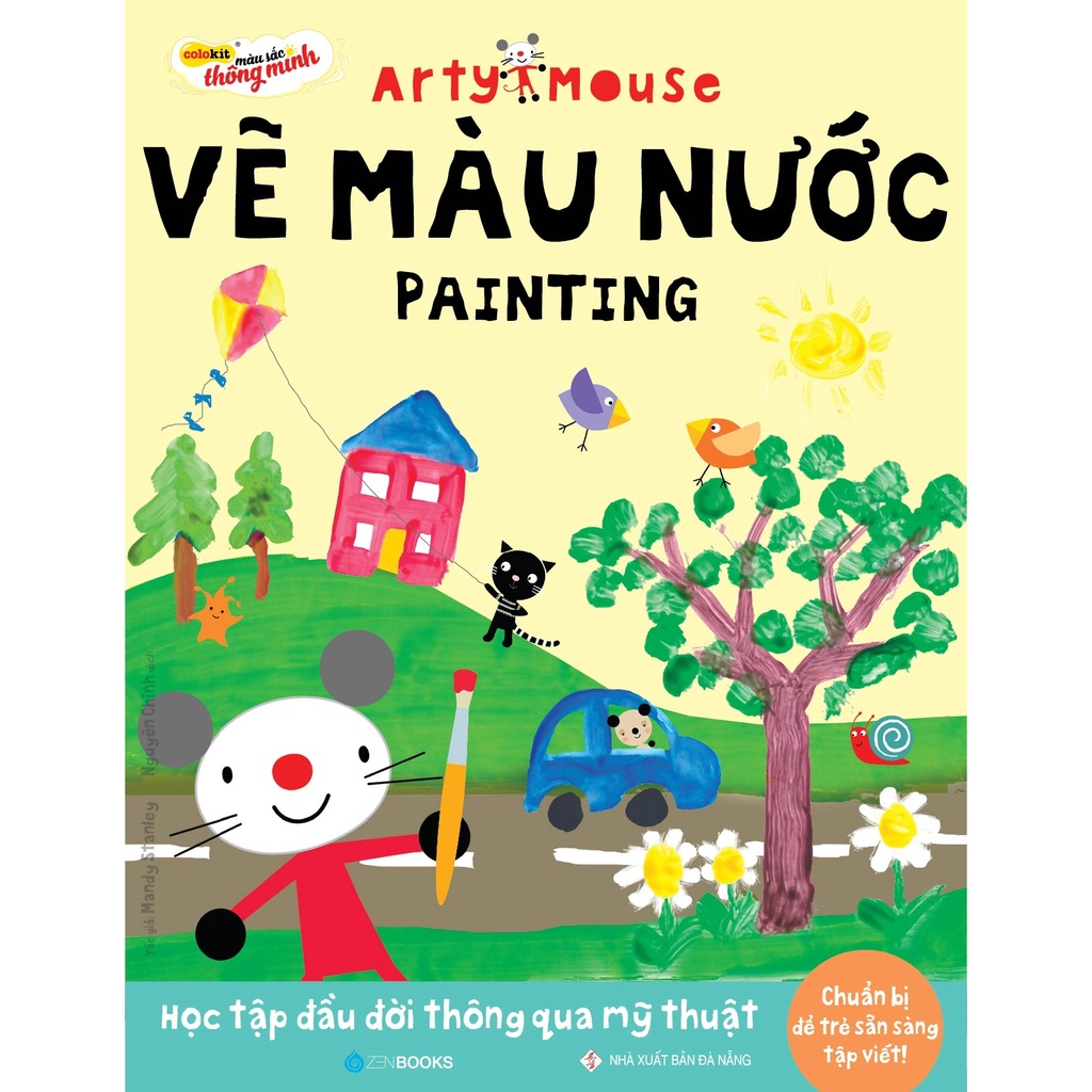 Sách - Combo 7 cuốn - Arty Mouse - Học Tập Đầu Đời Thông Qua Mỹ Thuật