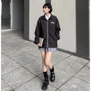 ÁO MIDSIDE TRACKSUIT JACKET ( ĐEN & XÁM )
