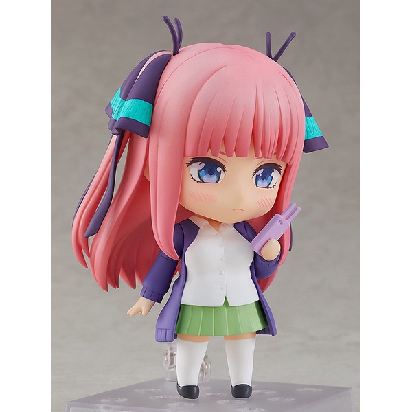 Mô Hình Figure Nhân Vật Anime Gotoubun no Hanayome, Nakano Nino, Nendoroid (#1612) (Good Smile Company) chính hãng Nhật