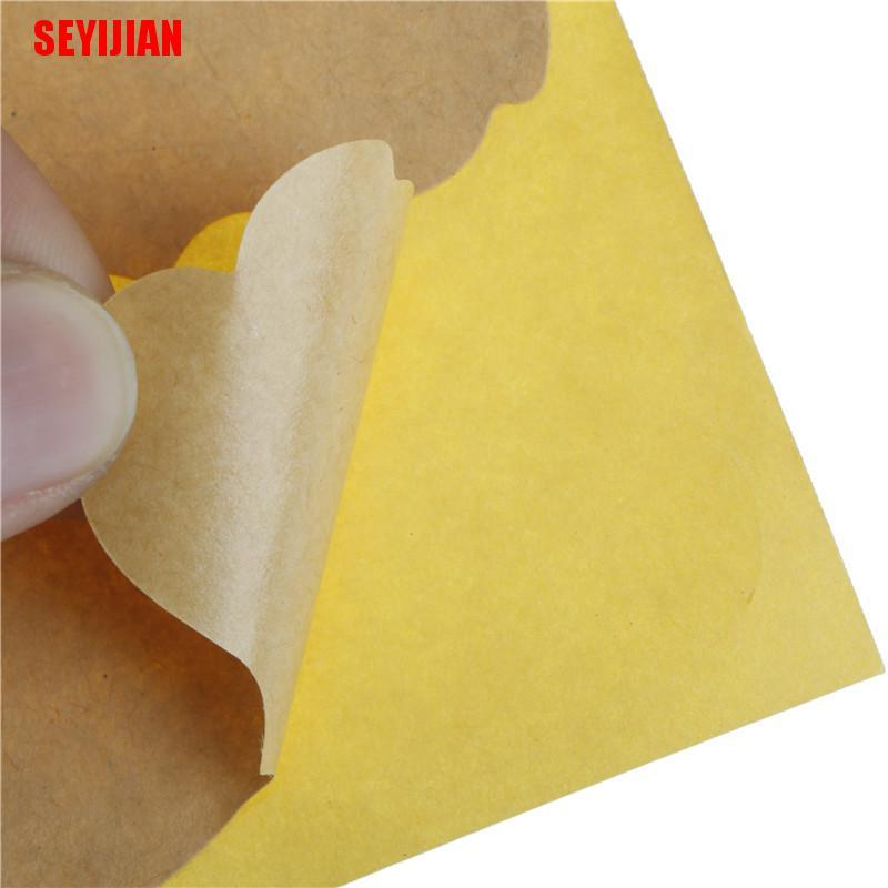 Set 120 Miếng Dán Giấy Bồi Ghi Chú Kiểu Vintage Tiện Dụng