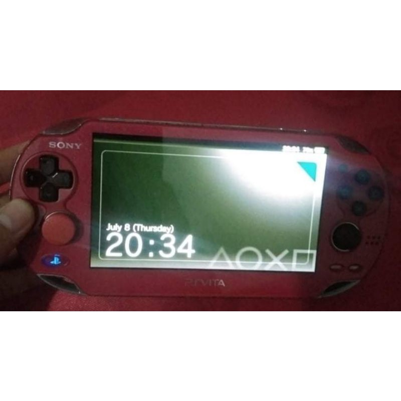 máy Psvita màu đỏ 1000 không hack kèm thẻ nhớ 64GB