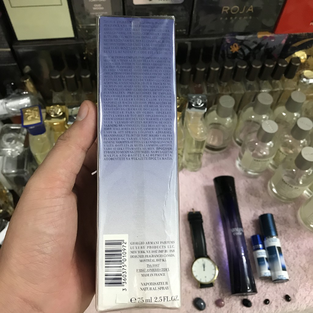[Cali Perfume][Mẫu Thử][Dùng Là Mê] Nước Hoa Nữ Hương Hoa Quyến Rũ Armani Code For Women | BigBuy360 - bigbuy360.vn