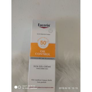 Kem chống nắng eucerin cho da dầu, nhạy cảm, mụn trứng cá