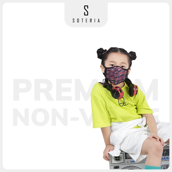 Khẩu trang thời trang Soteria Radio ST300 - N95 lọc 99% bụi mịn 0.1 micro - Size S,M,L