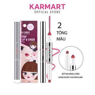Bút Trang Điểm Môi Và Má Cathy Doll 2 Trong 1 Prp Lip & Cheek Pen 0.5g+1.1g