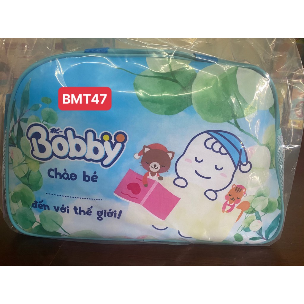 Miếng lót Bobby 1-28,tã dán Bobby XS42, khăn ướt Bobby 100, BVS Mama 12m, tã dán Caryn 3m, túi mẹ bé