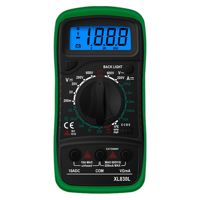 Voltmeter Voltage Ammeter Tester Portable Professional Oscilloscope Kit Handheld Multimeter