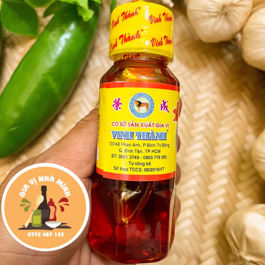 DẦU ĐIỀU ĐỎ VINH THÀNH - CHAI 100ML