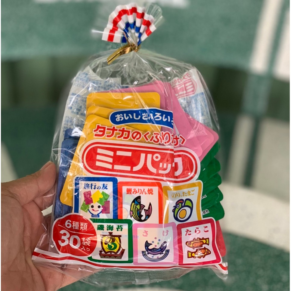 Gia vị rắc cơm Furikake cho bé ăn dặm 6 vị Nhật Bản 75g - T7/2022