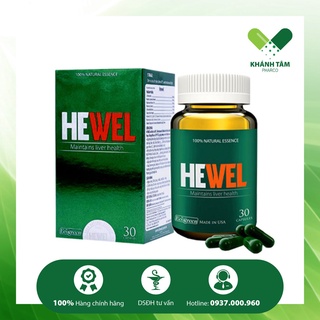 Hewel - viên uống bảo vệ gan !