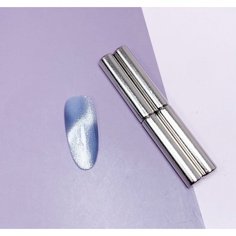 Cây nam châm 2 đầu hơ sơn gel mắt mèo chuyên dụng cho dân làm móng , nam châm vuông, nam châm trụ, nam châm hoa