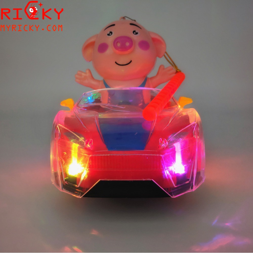 Heo lái xe hơi tự di chuyển