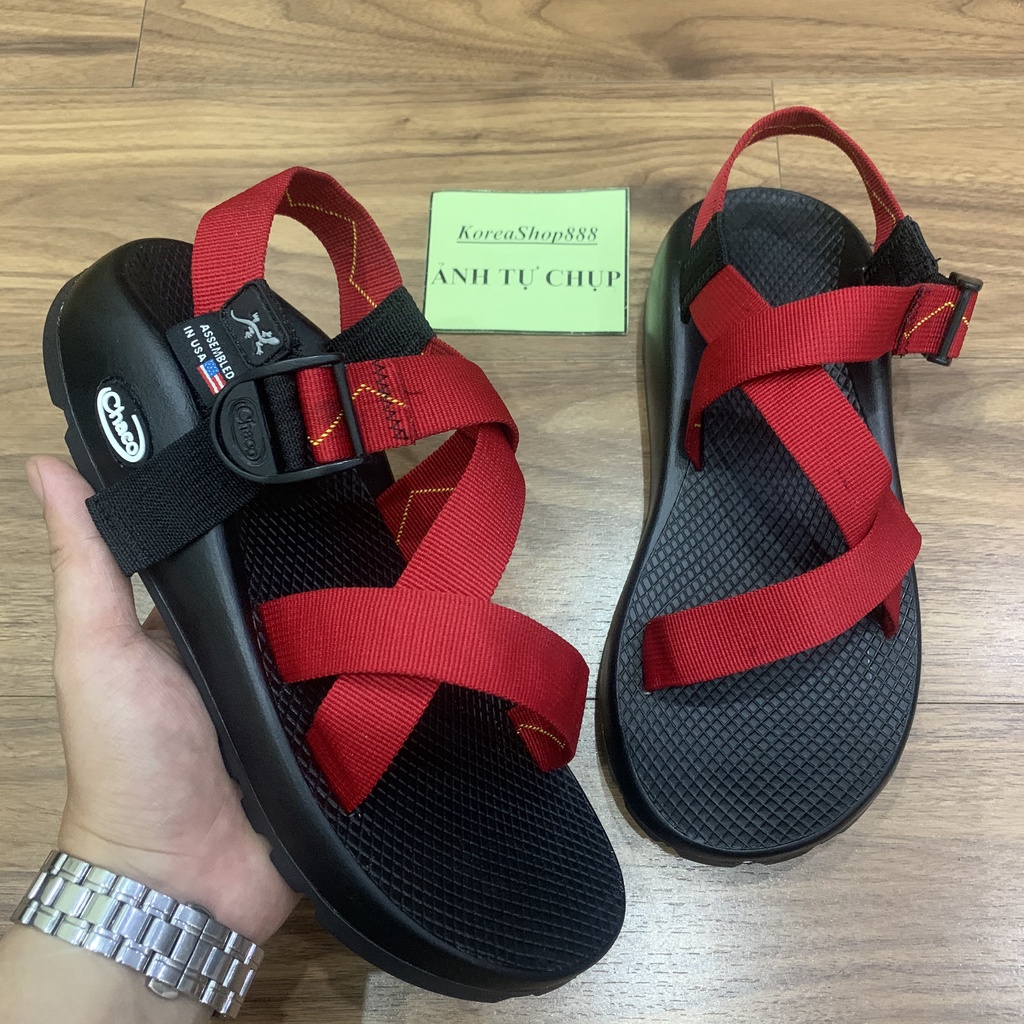 Dép Xăng Đan Nam Chaco Đế Cứng Quai Dù Mã D31