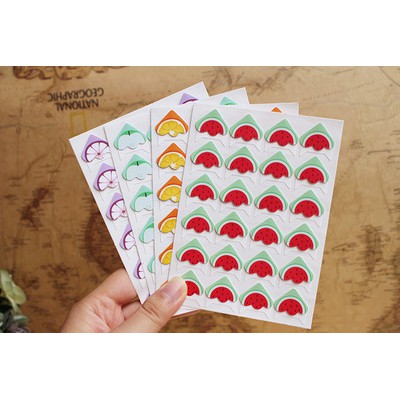 Miếng dán góc ảnh hoa quả đủ mẫu