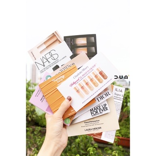 [Sample] Bảng sample kem nền các hãng