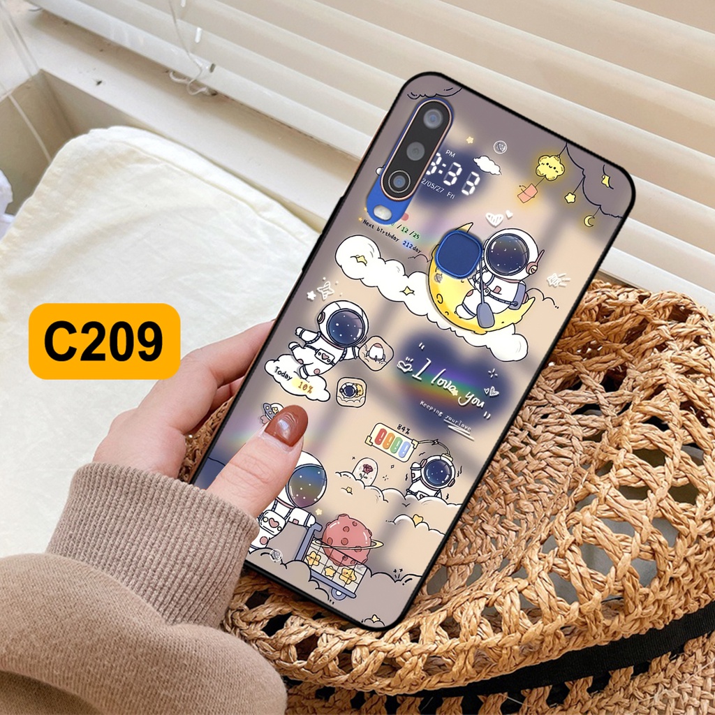 Ốp lưng Vivo U10 / Y11 / Y12 / Y15 / Y17 hình gấu, vũ trụ ngân hà chibi. ốp chống sốc bền đẹp