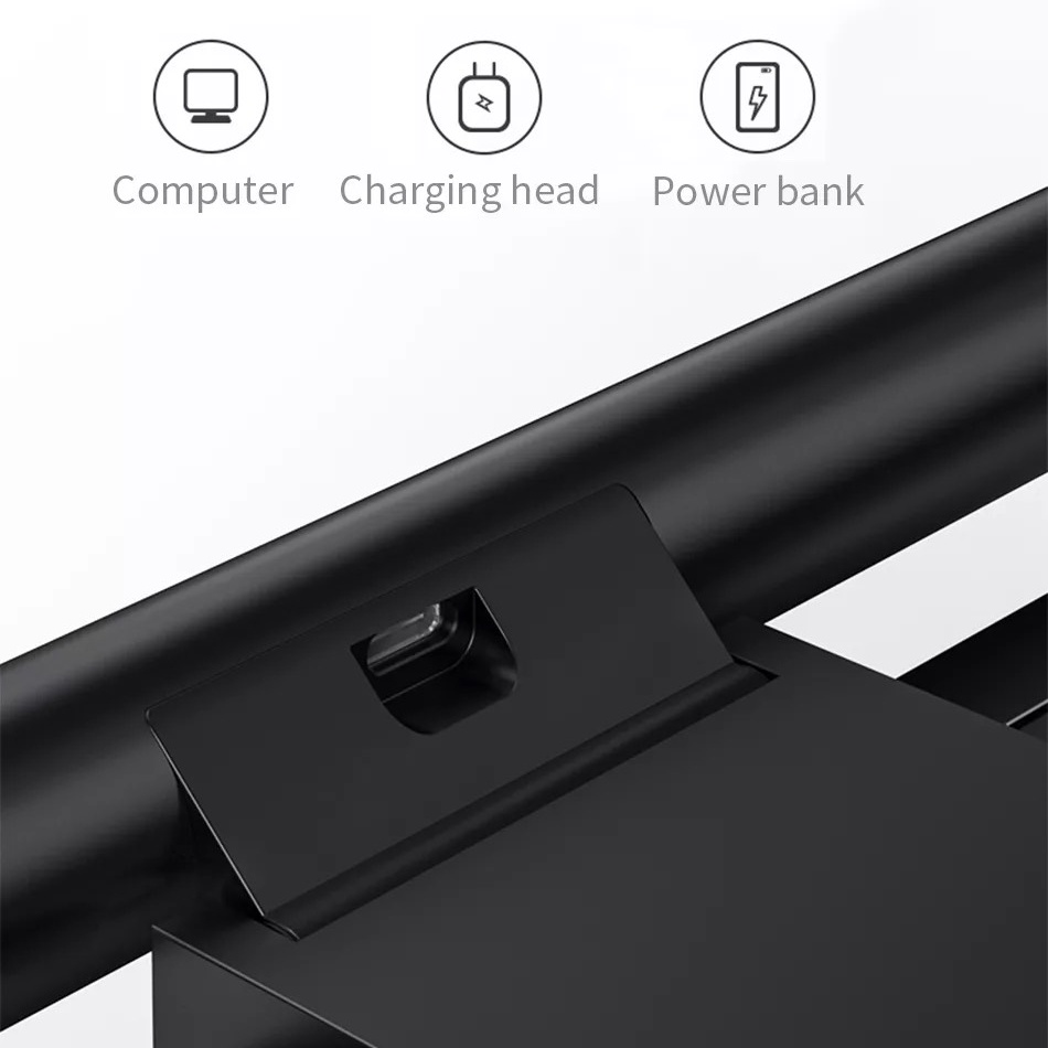 Đèn Led WIWU Screen Hanging Light treo kẹp màn hình máy tính bảo vệ mắt , đọc sách ban đêm . kèm điều khiển từ xa