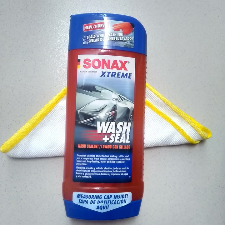 DUNG DỊCH RỬA XE BẢO VỆ SƠN SONAX XTREME WASH+SEAL 244200, 500ml (Wash Sealant 244200, 500ml)
